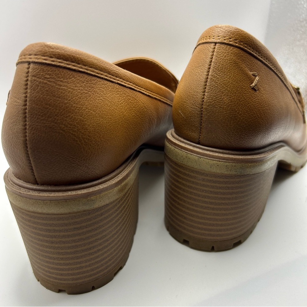 Zodiac Gemma Women’s Size 10 Chestnut Lug Sole Loafers- New without box - Picture 13 of 14